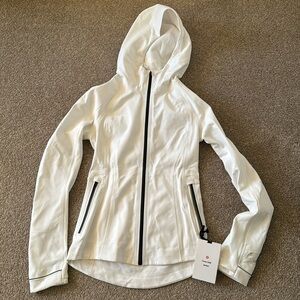 LULULEMON Cross Chill Jacket white size 2 NWT